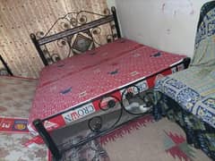 iron bed