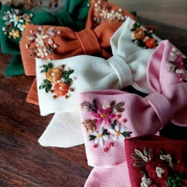 hand made hair bows 1