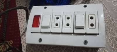 Three Pin Plug Extension Socket