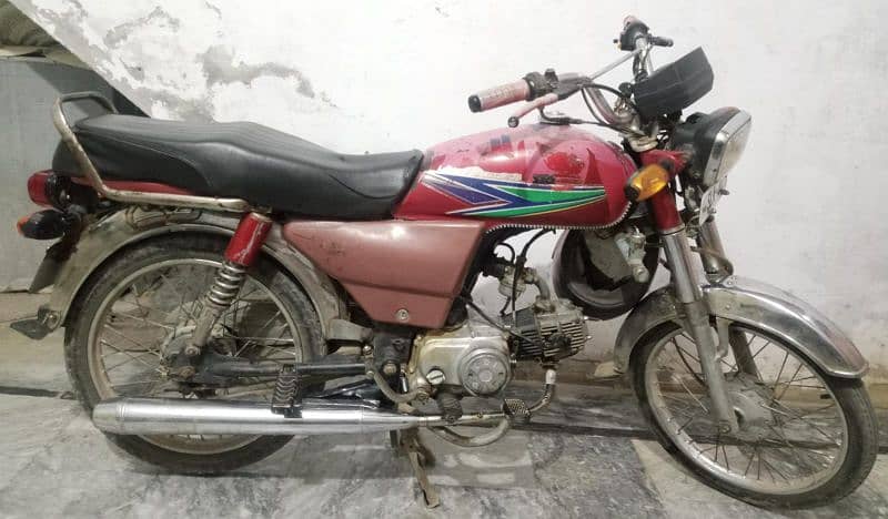 Urgent Crown 70 cc bike for sale 0