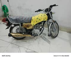 use but fresh bike 125 gold edition 2024 model 03061231531