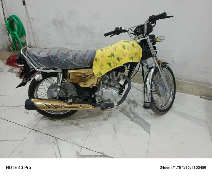 use but fresh bike 125 gold edition 2024 model 03061231531 0