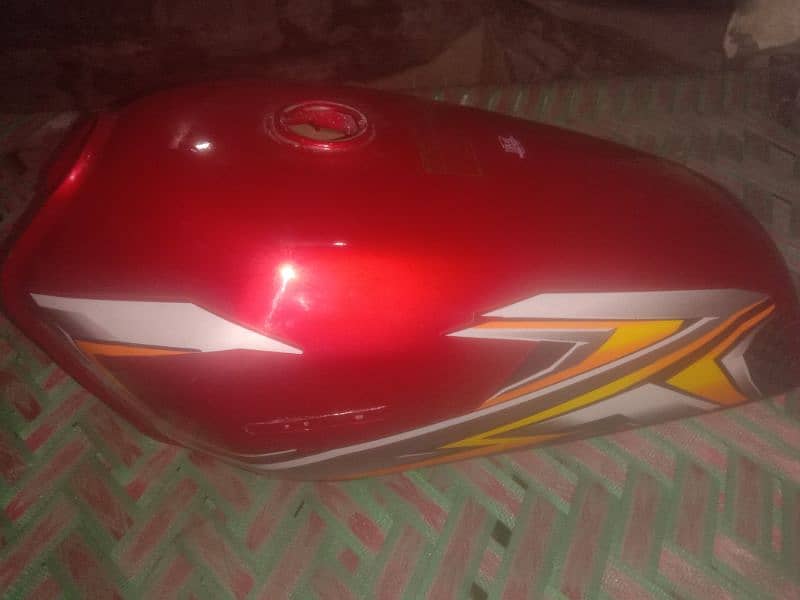 2018 model 125 geniue tanki Ready To 2025 Red Colur 4