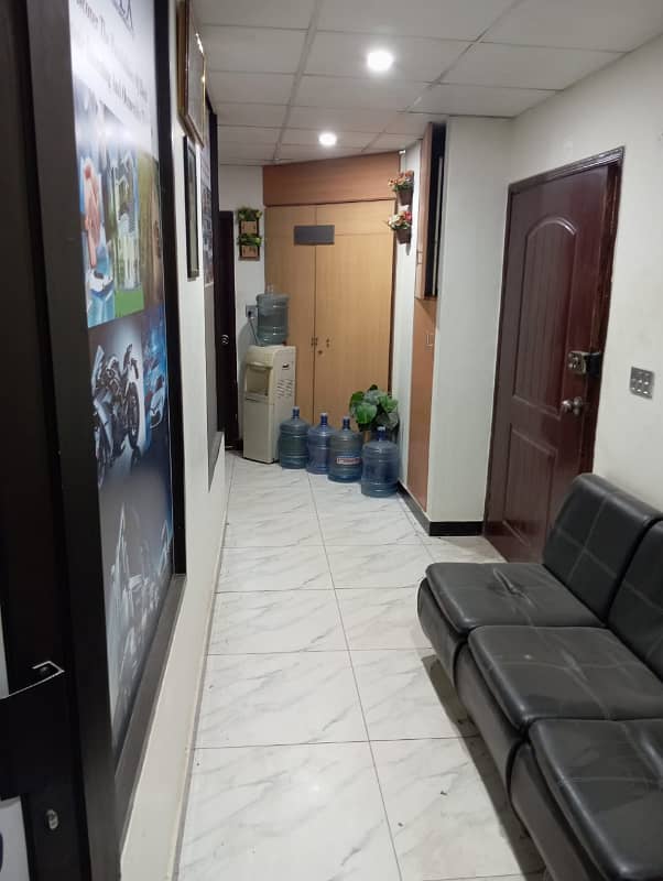 WELL MAINTAINED OFFICE FOR RENT IN BLOCK 13-C, GULSHAN 4