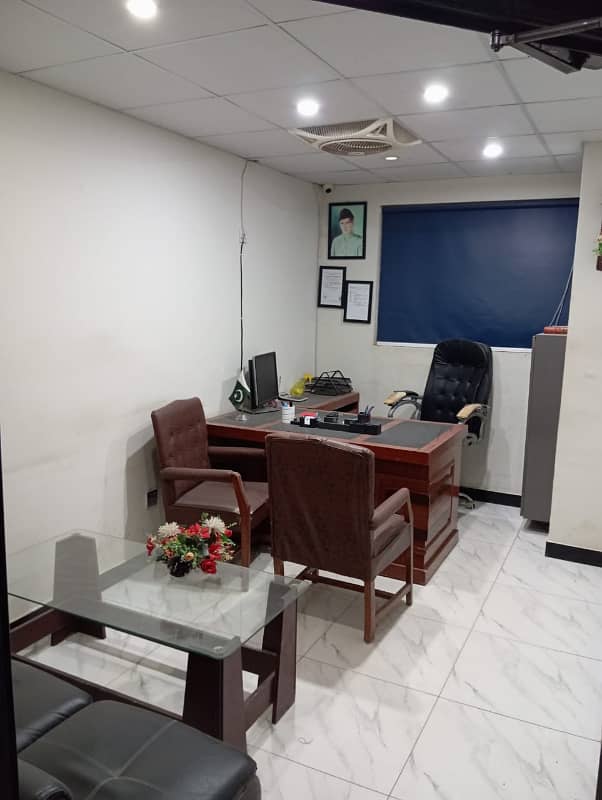 WELL MAINTAINED OFFICE FOR RENT IN BLOCK 13-C, GULSHAN 9