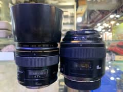 DSLR CAMERA LENS CANON AND YONGNO 85mm contact 03212306356