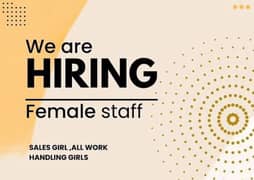 Required Female Staff