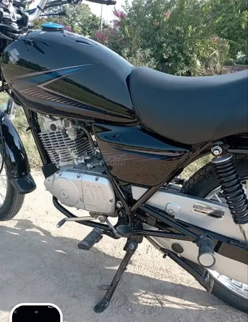 Suzuki gs150 2023 model like new 2