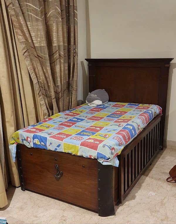 kids bed with storage 1