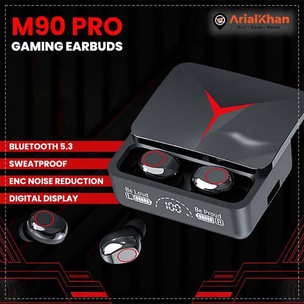 M90 pro gaming earbuds 0