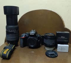 Nikon D5600 Professional DSLR with 2 lens