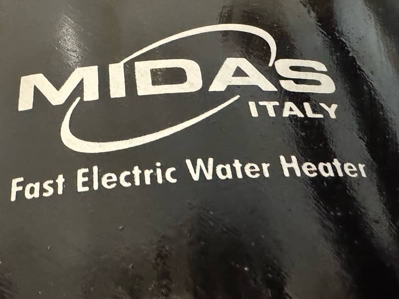 MIDAS Electric Gyser Made in Italy 0