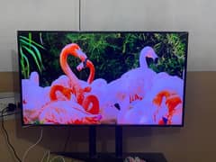 Samsung 43 inch LED with glass stand