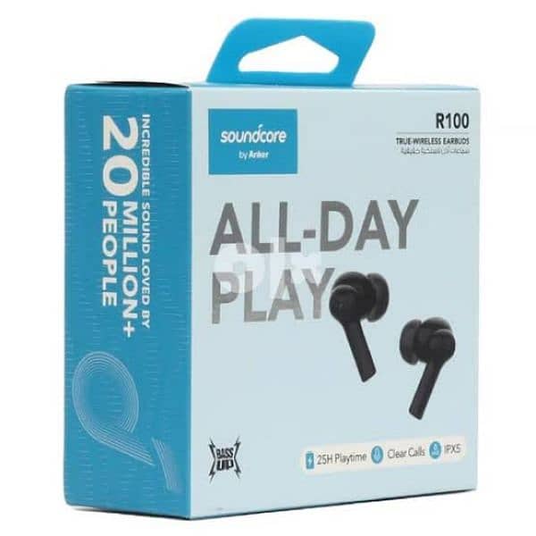 Earbuds Best Soundcore Imported High Bass & mic quality A+ 1