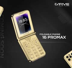 Gfive 16 Pro Max - iPhone Style Camera - 4 Sims Standby - PTA Approved