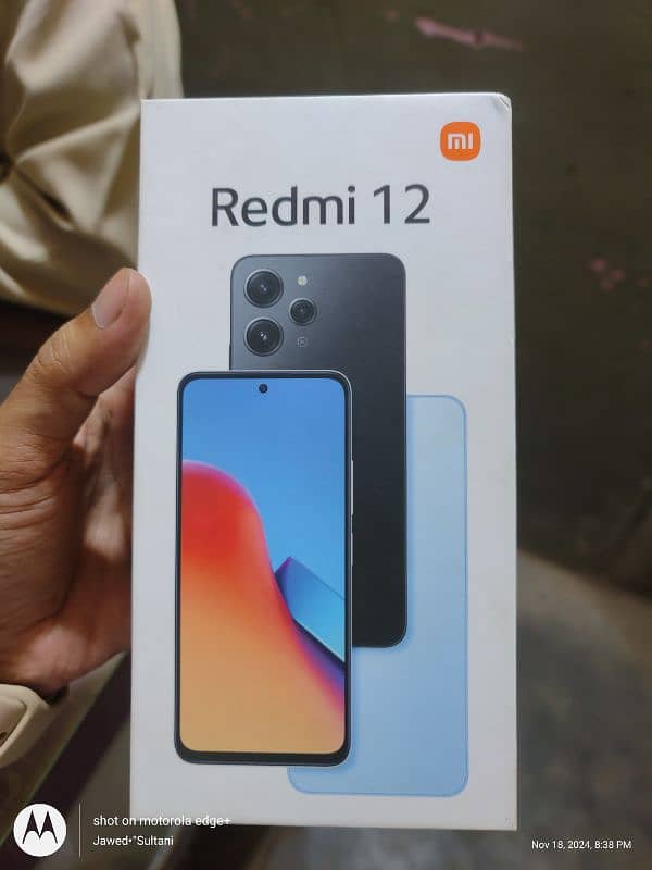 Redmi 12 - 8/256 New Condition 1