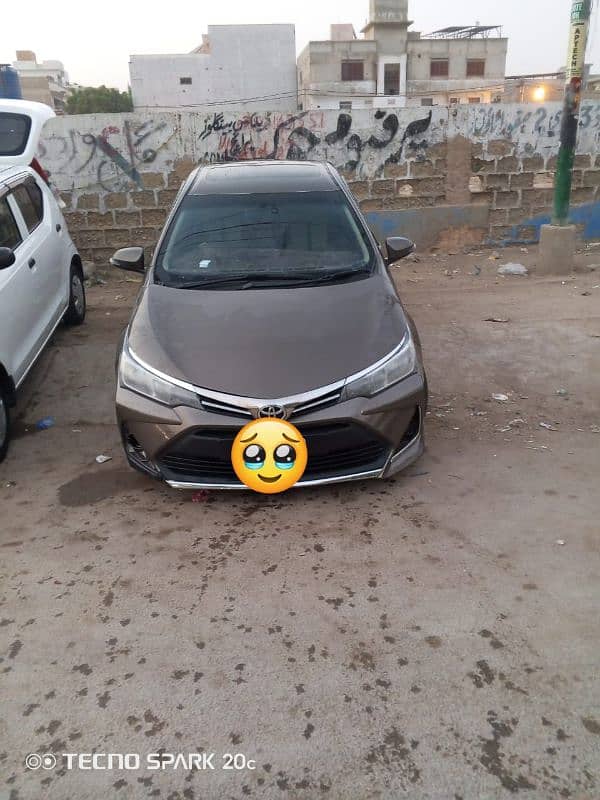 Toyota Altis Grande 2015 urgent sale Contact number 03312766681 1