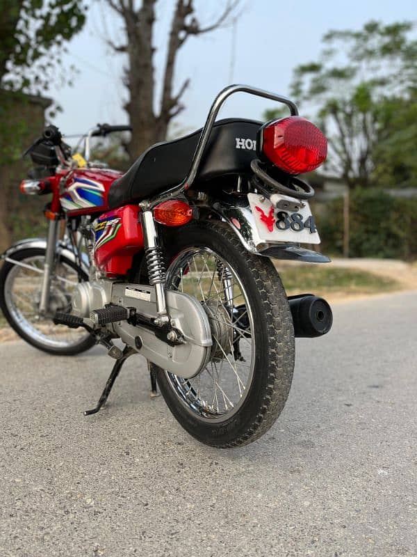 honda 125 model 2022 Islamabad number 3