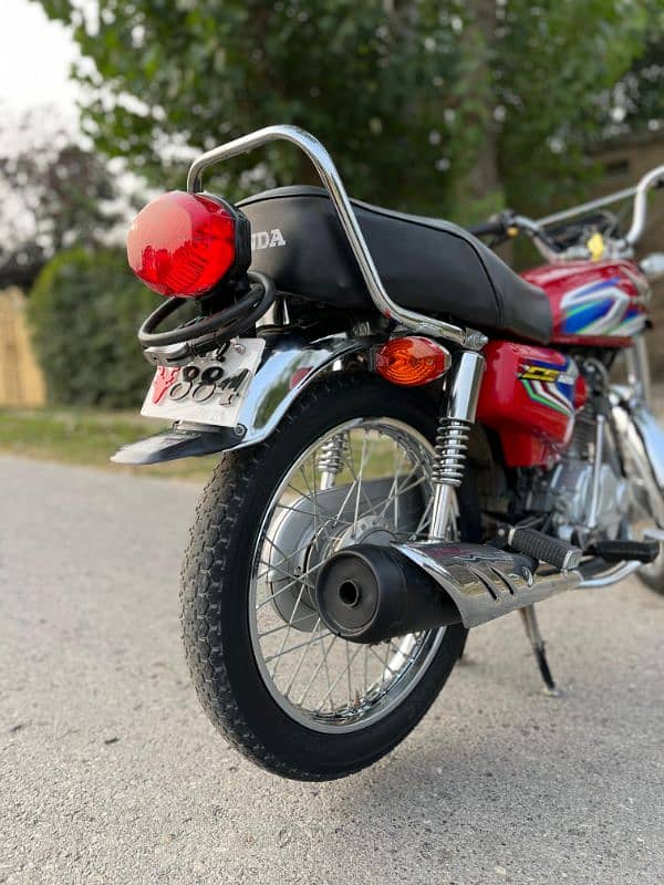 honda 125 model 2022 Islamabad number 6