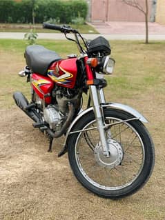 Honda 125 CG for urgent sale model 2019