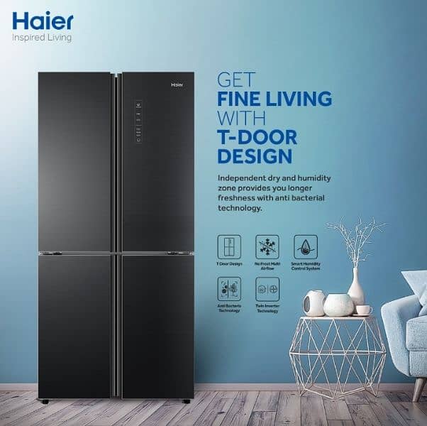 Haier 4 Door No Frost Refrigerator- Box Packed 0