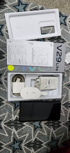 Vivo V29 lite 5g Non PTA Complete box original Charger