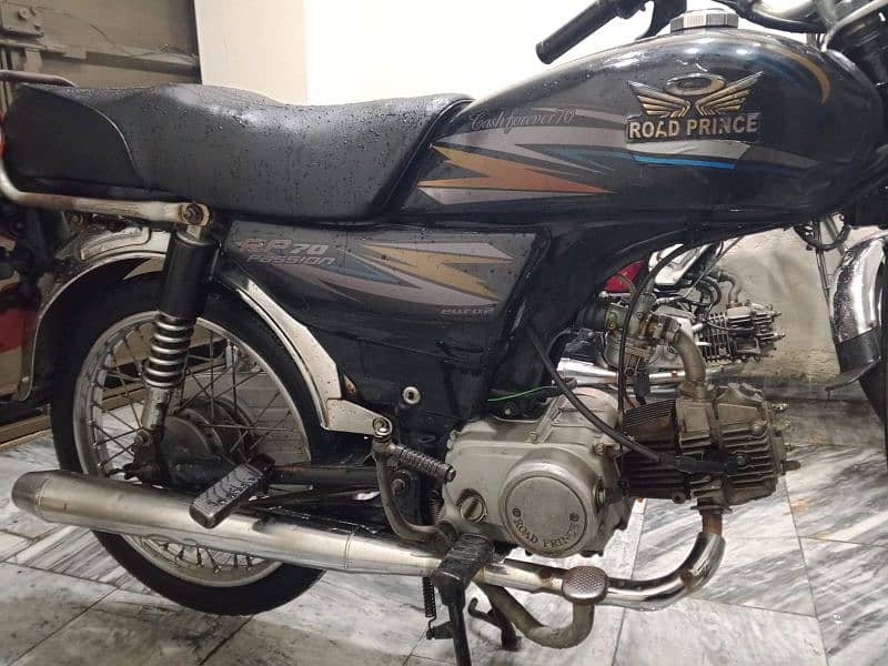 road prince 70cc bike in good condition phone number  03265885053 5