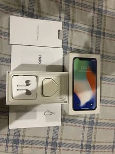 iphone X 256gb PTA approved with box