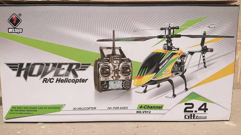 WLToys V912 Skydancer hobby grade helicopter 4 Channel wind grade 4 0