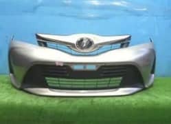 Vitz bumper 2014,2015,2016 Complete with grills and spacer