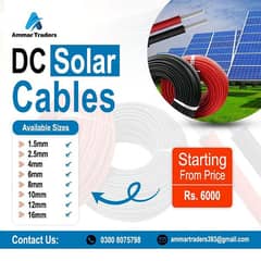 DC solar cable