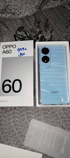 oppo a60 8gb 256 gb kisto wala just box open