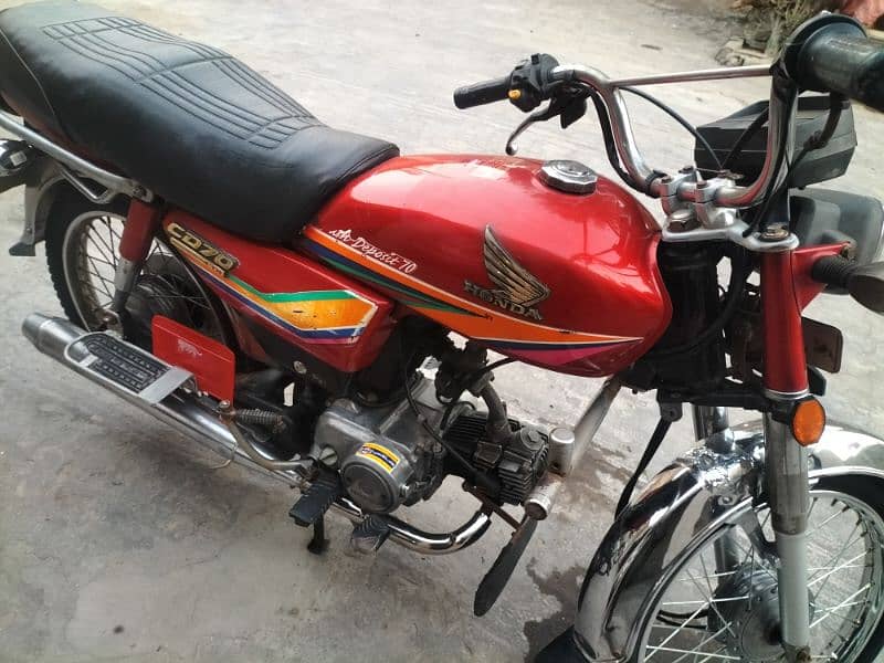 Honda CD 70 2012 model excellent condition original engine good sound 2