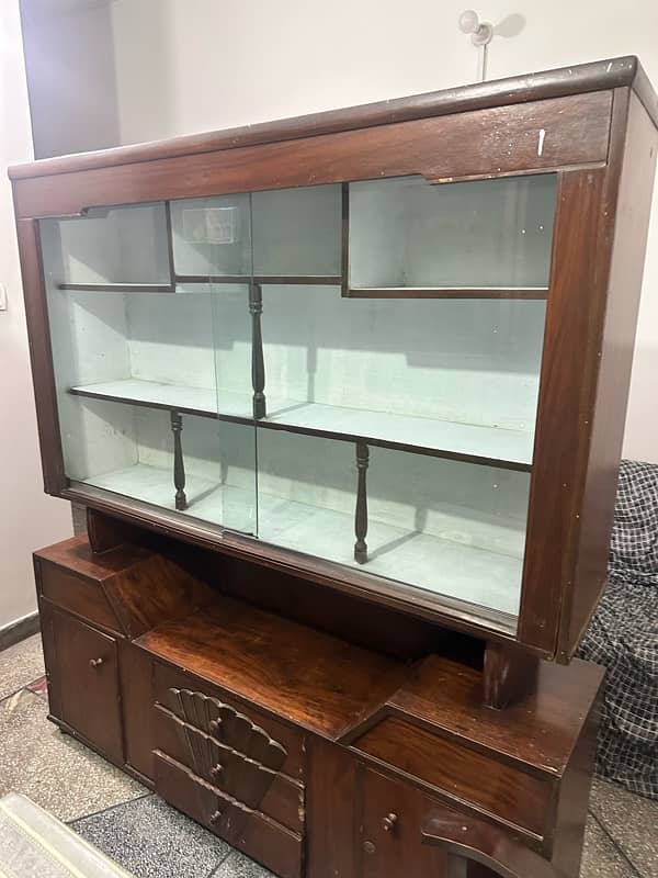 showcase wooden for sale 0