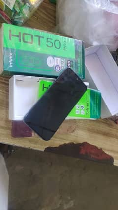 Infinix Hot 50 pro 8/128 just box open