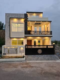 7 Marla very beautiful hot location house for sale in CBR Town Islamabad