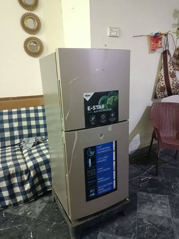 Haier Fridge Only 8 Month Use New Condition 1