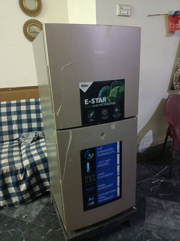 Haier Fridge Only 8 Month Use New Condition 14