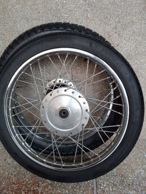 Genuine Rem +Tyre Front and Back 0