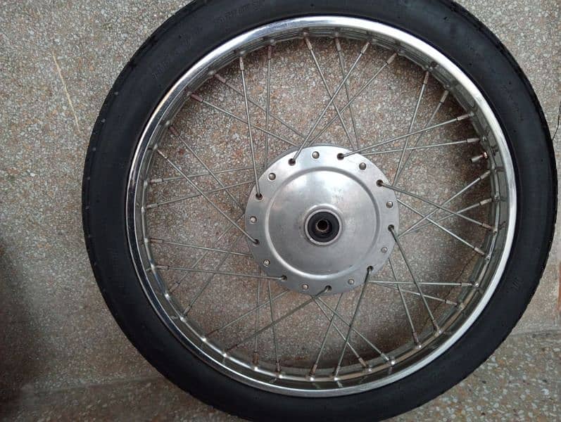 Genuine Rem +Tyre Front and Back 4