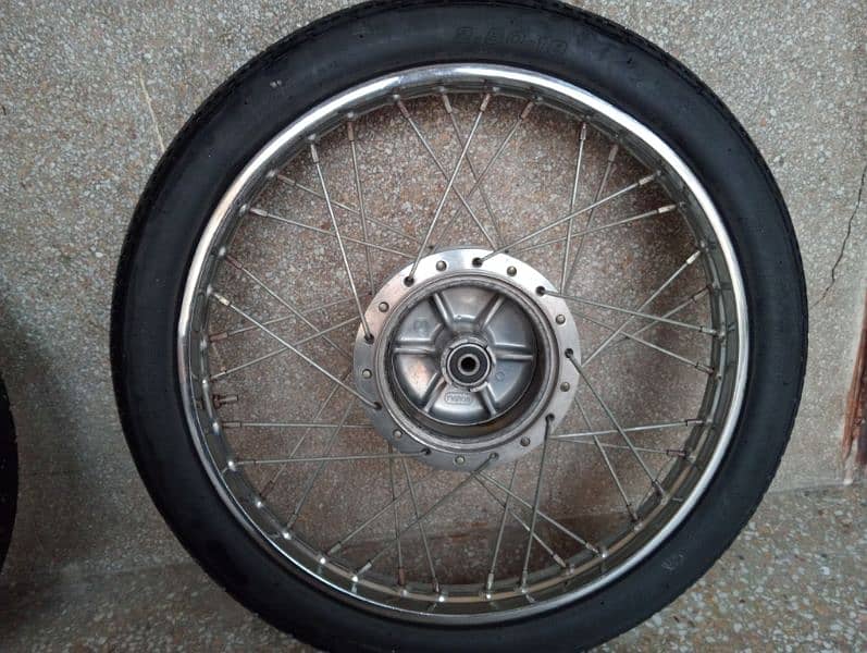 Genuine Rem +Tyre Front and Back 5