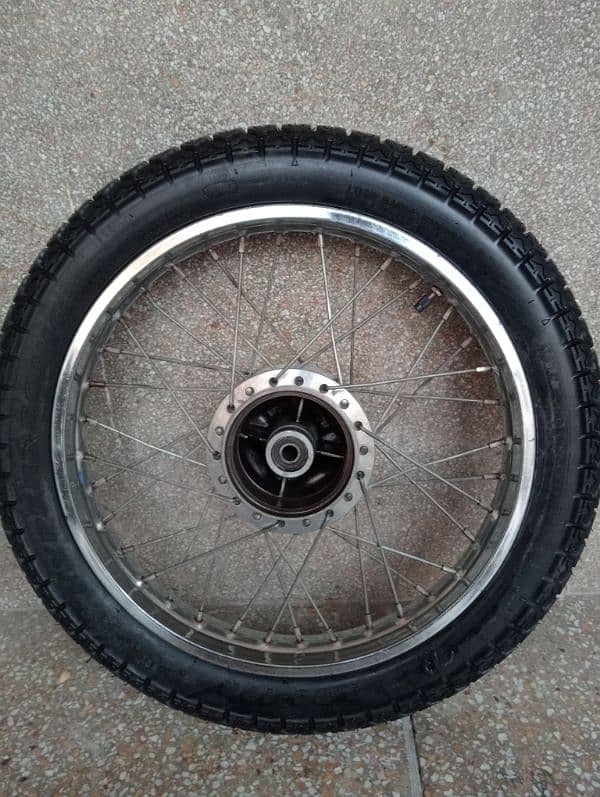 Genuine Rem +Tyre Front and Back 6