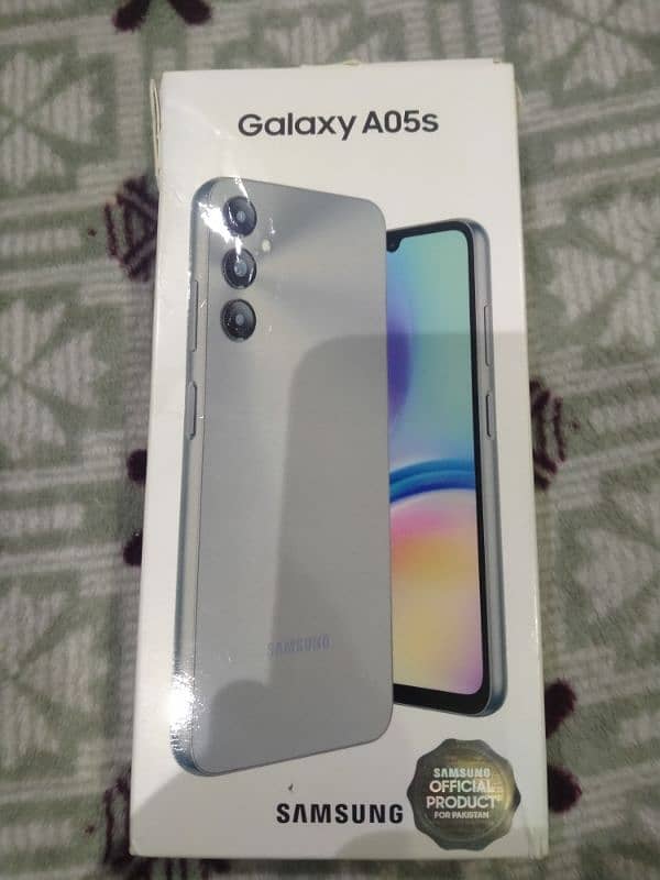 Samsung a05s 6 GB ram 128 gb ROM just 1 month use pin pack condition 3