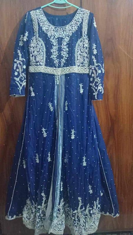 Beautiful Blue open Net maxi for wedding functions condition 10/10. 2