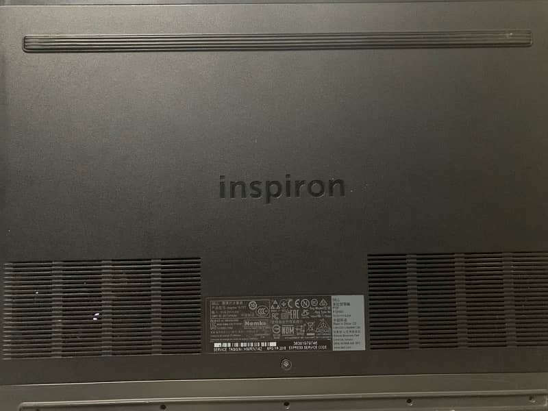 Dell Inspiron Gaming Laptop with RTX 1060 i5 512ssd-16gb 1