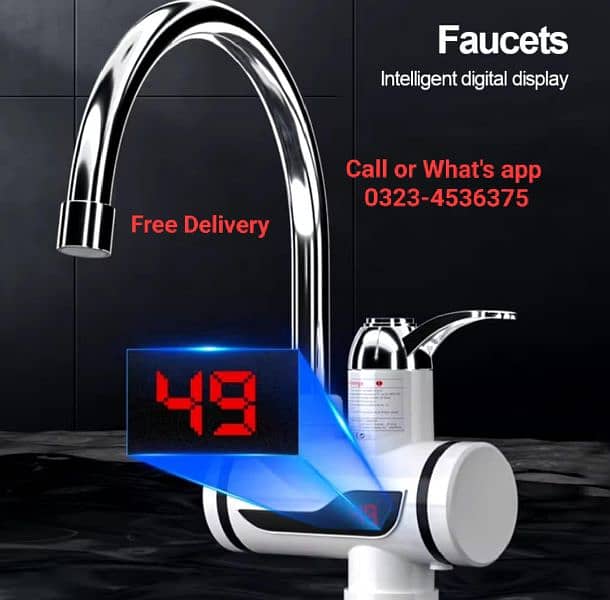 Water Heating l Free Delivery l Instant l 0323-4536375 l Geyser 0