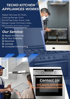 Chimney, Hood, Stove, Oven and cooking Range Repair Service Doorstep