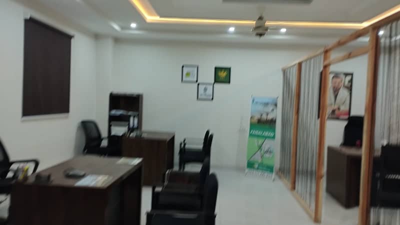 Semi Furnished Office For Rent Kohinoor city Faisalabad 4