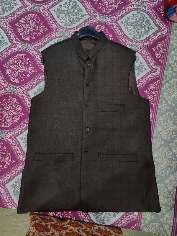 Waistcoat Dark brown 1