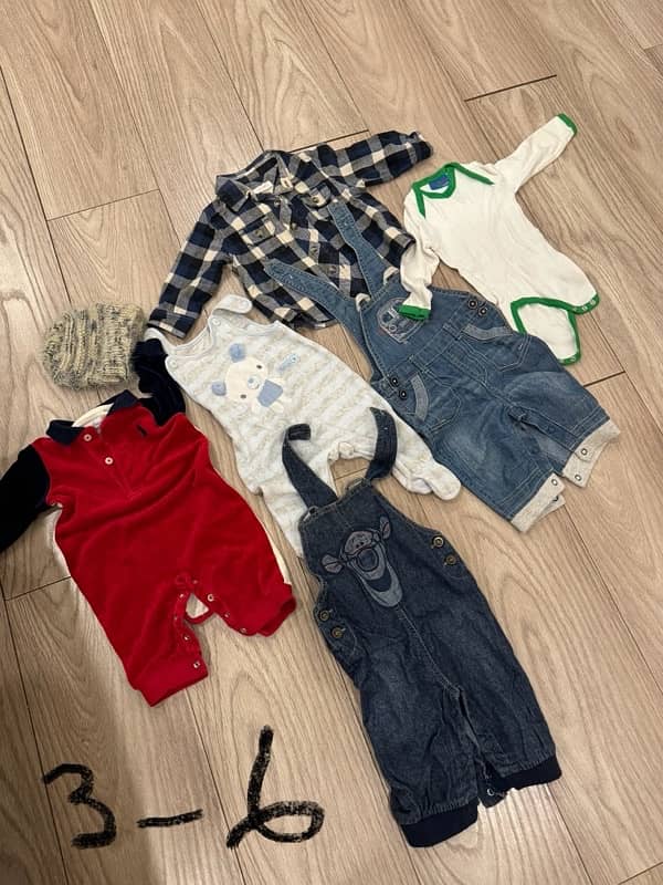 3-6 months clothes 0